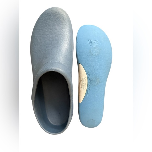 Dansko Clog Kane Mule Molded Lightweight Womens Blue Wood Grain EU 42 Shoe - Picture 14 of 16